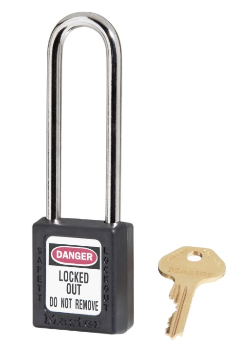 MASTER LOCK - S/LOCK 410 KD 3 IN SHK BLK 